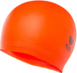 Купить Шапочка для плавания TYR Latex Swim Cap, цвет: красный