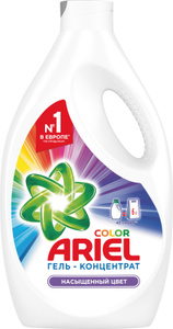 Купить Средство для стирки Ariel Color, для удаления пятен, автомат, 2,6 л