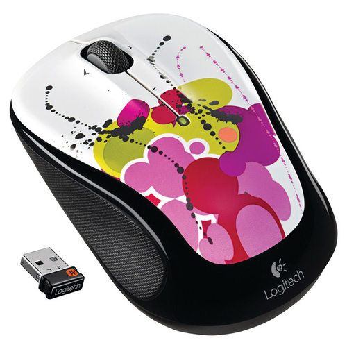 Мышь logitech с рисунком