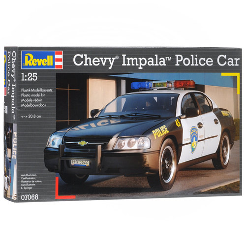 sbornaya model revell policejskaya mashina chevy impala
