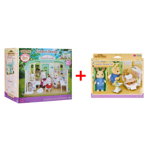 sylvanian family doctor set