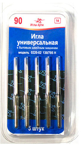 igly dlya shvejnyh mashin igly arti universalnye 90 5 sht