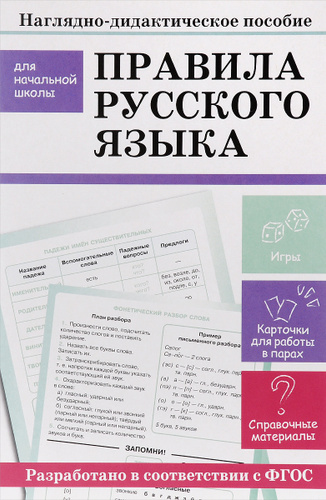 Правила русского языка наглядными примерами Отзывы на Правила русского языка. Наглядно-дидактическое пособие Терентьева Ната