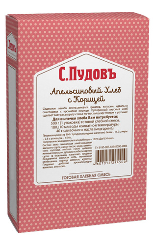 Отзывы на <b>Пудовъ апельсиновый хлеб с</b> корицей, 500 г от ...