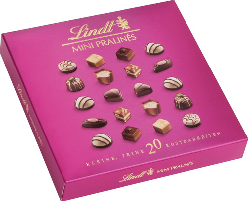 Мини-конфеты Lindt PRALINES Ассорти, из 