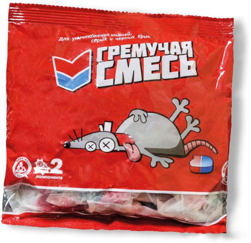 Гремучая смесь родентицидная приманка 200г