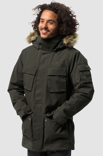 Jack wolfskin glacier canyon clearance parka pinewood