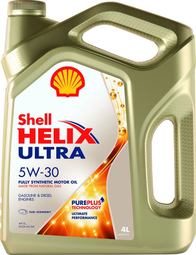 motornoe maslo shell helix ultra 5w 30 sinteticheskoe 4 l