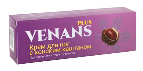 Крем Venans Plus С Конским Каштаном Отзывы