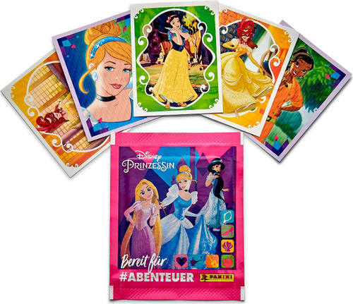 Panini Disney Princess Bereit für Abenteuer Sammelsticker 1 Album 1 Display 