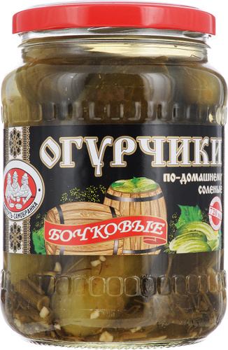 Огурцы скатерть-самобранка бочковые по-старорусски с/б 0.900 (4607067554864)