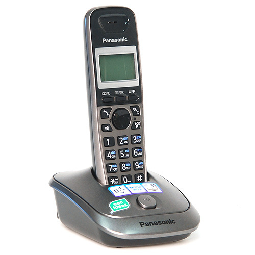 Радиотелефон PANASONIC KX-TG2511RUM серый - купить с доставкой по ...