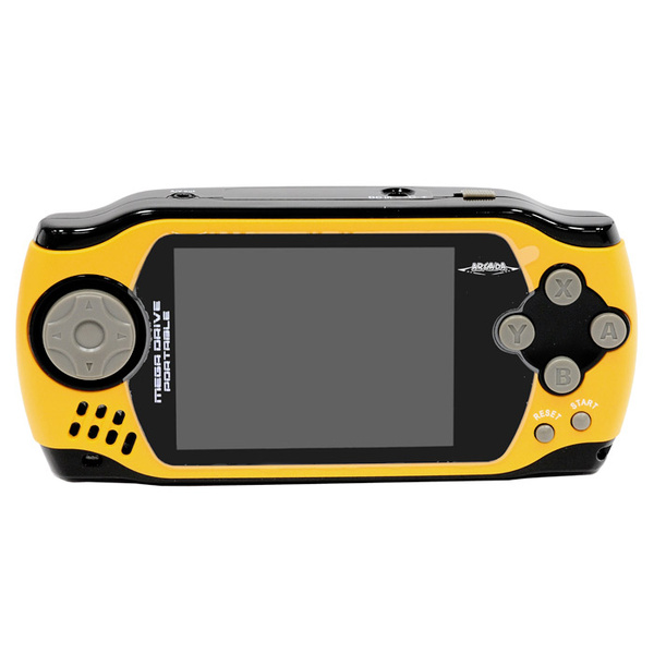 Портативная игровая приставка MegaDrive Portable Arcada (желтая ...