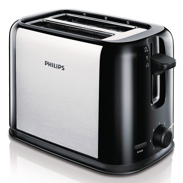 Тостер Philips Philips HD 2586/20, черный, серебристый купить по ...