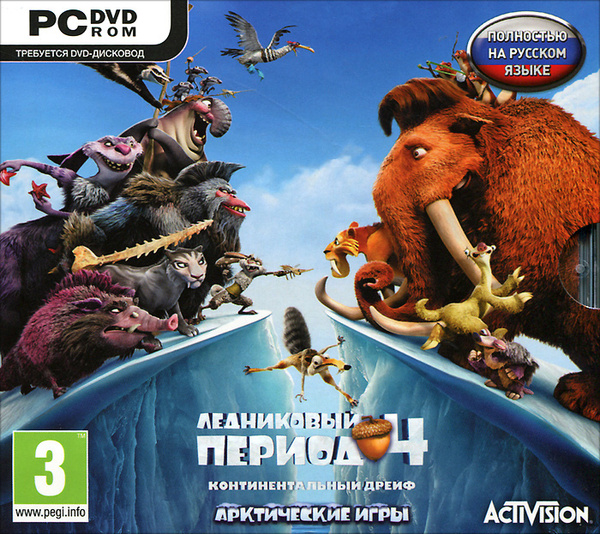 Игра Ледниковый период 4: Континентальный дрейф. Арктические игры (PC ...