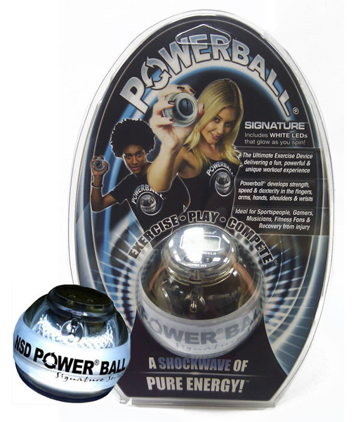 Тренажер для кисти Powerball Neon Signature. Кистевой тренажер, со ...