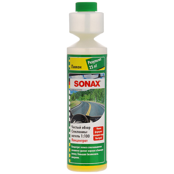 Sonax Жидкость стеклоомывателя Концентрат, 0.25 л - купить с доставкой ...