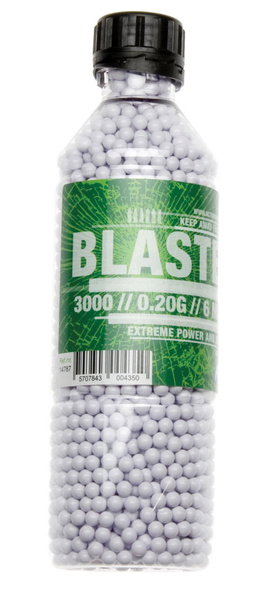 ASG Шарики для пневматики Шарики страйкбольные Blaster 6мм 0,2 г, 3000 ...