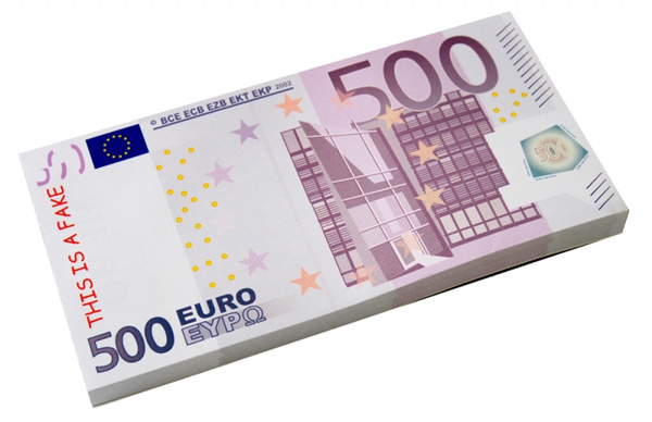 Как выглядят новые 500 евро Набор стикеров "500 евро". 002765 - купить с доставкой по выгодным ценам в интер