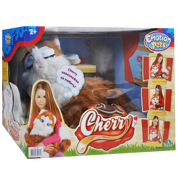 Интерактивная игрушка "Кошка Черри" купить на OZON по низкой цене ...