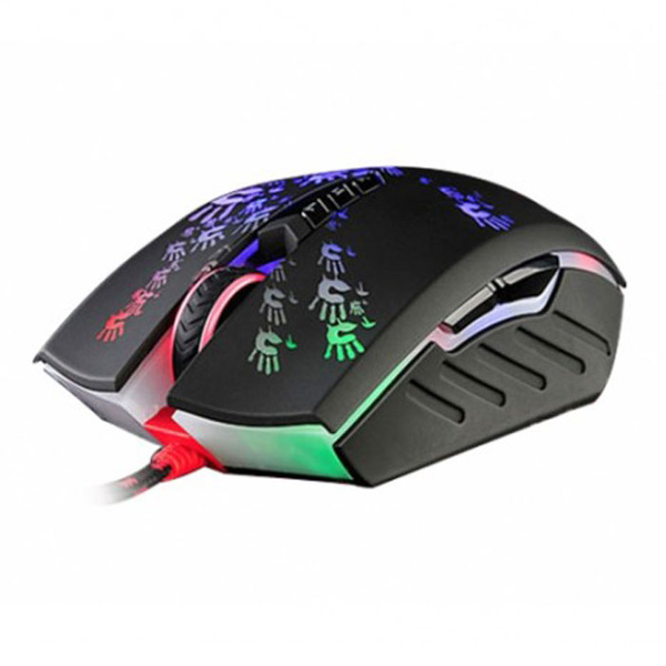 Игровая мышь проводная A4Tech Bloody A6 Blazing A6, черный - купить по ...