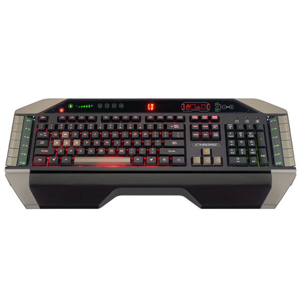 Характеристики Mad Catz Игровая клавиатура Mad Catz C.Y.B.O.R.G. V.7 ...
