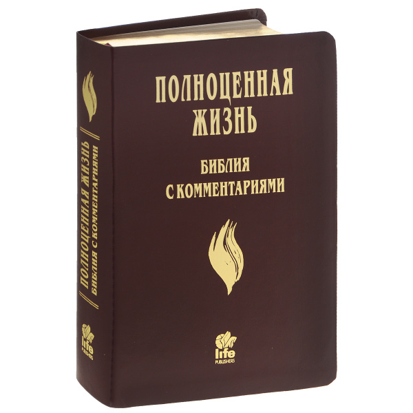 Полноценная жизнь. Библия с комментариями (подарочное издание) - купить ...