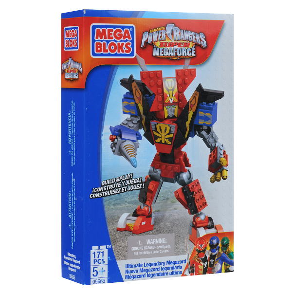 Mega Bloks Могучие рейнджеры Конструктор Величайший Легендарный ...
