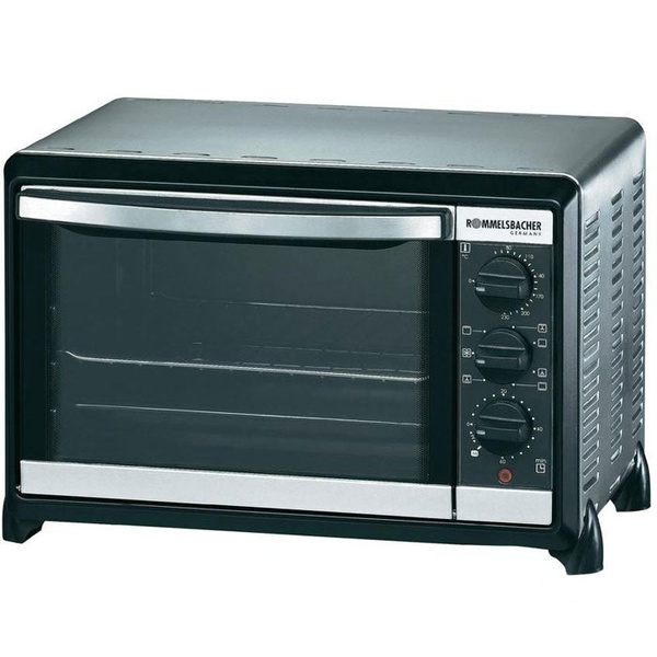 Мини-печь Rommelsbacher BG 1055 / E, серебристый, 18 л купить c ...