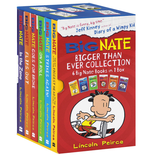 Big Nate Bigger Than Ever Collection 6 Big Nate Books in 1 Box