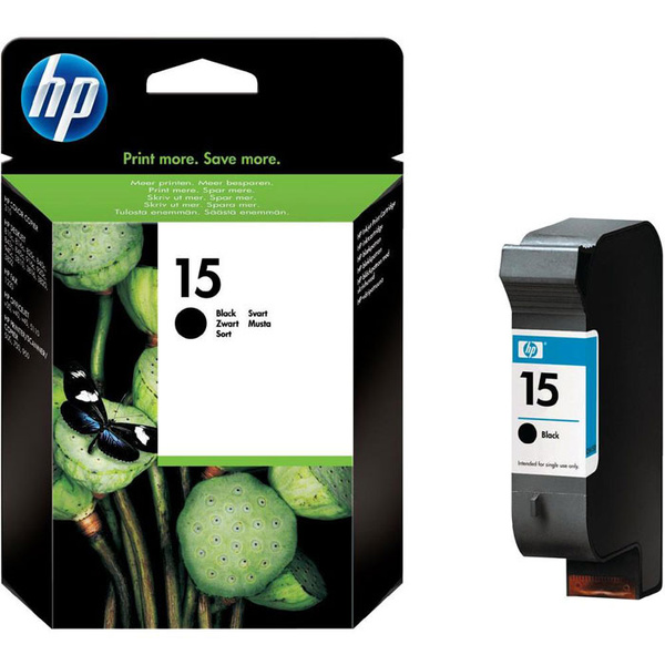 Расходник для печати HP Cart-HP-15-HP, черный, для струйного принтера ...