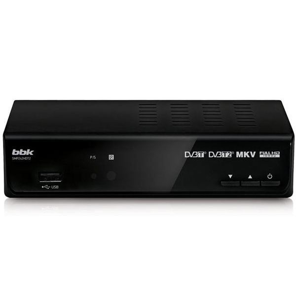 ТВ-ресивер BBK BBK SMP242HDT2, черный купить по низкой цене с доставкой ...
