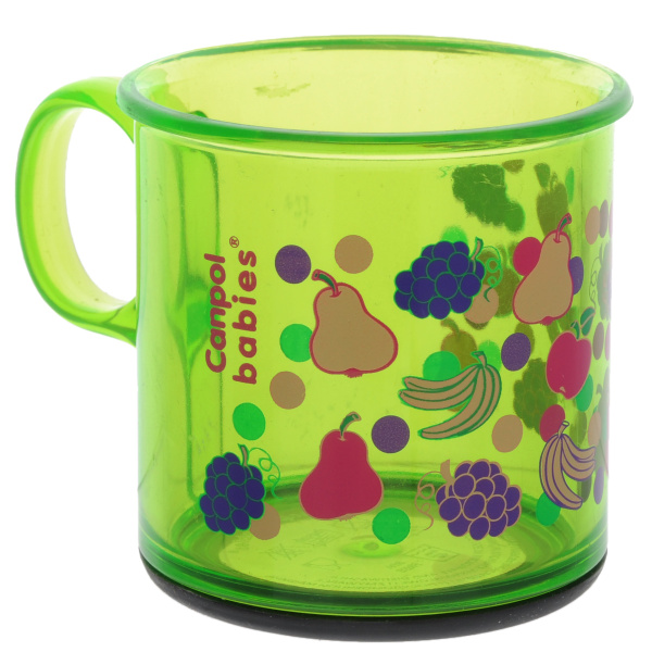 Кружка детская пластиковая Canpol Babies с анти скользящим дном с ...