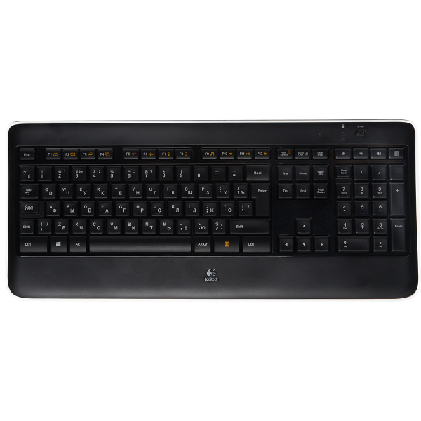 Ножничная клавиатура Logitech K800 Wireless Illuminated Keyboard купить ...