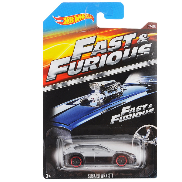 Hot Wheels Fast Furious Subaru WRX STI OZON 32511056