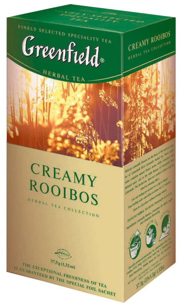 Greenfield Creamy Rooibos травяной чай в пакетиках, 25 шт - купить с ...