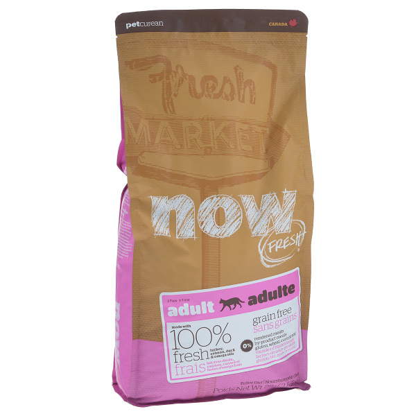 Корм сухой "Now Fresh" для взрослых кошек, беззерновой, с индейкой ...