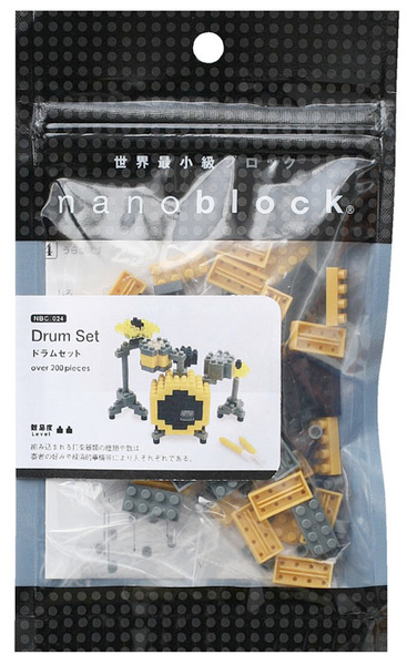 Nanoblock Мини-конструктор Барабаны - купить с доставкой по выгодным ...