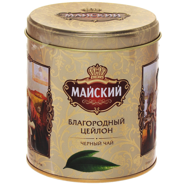 Майский Благородный Цейлон черный листовой чай, 90 г - купить с ...