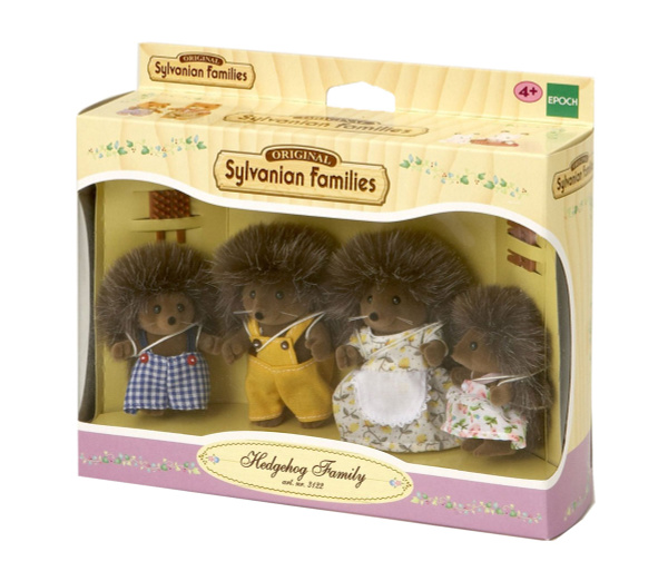 Sylvanian Families Игровой набор маленьких фигурок "Семья Ежиков ...