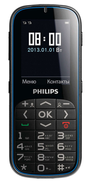 Мобильный телефон Philips Philips Xenium X2301, черный - купить по ...