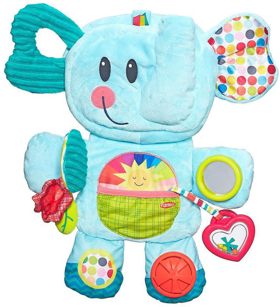 Playskool Мягкая развивающая игрушка Веселый слоник - купить с ...