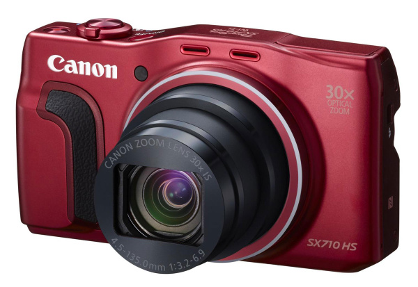 Компактный фотоаппарат Canon Canon PowerShot SX710 HS, красный - купить ...