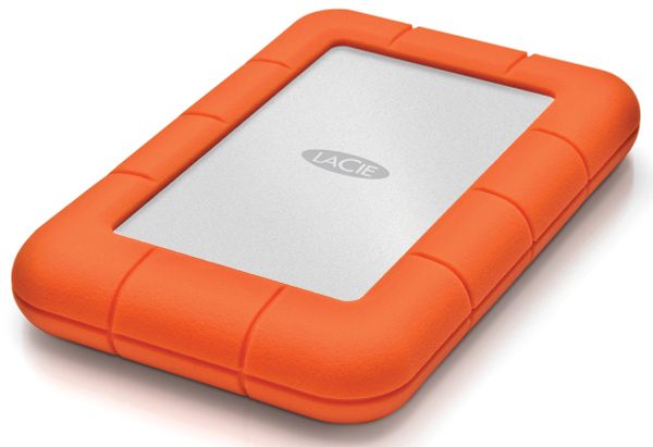 LaCie 1 ТБ Внешний жесткий диск Rugged Mini (LAC301558) - купить с ...