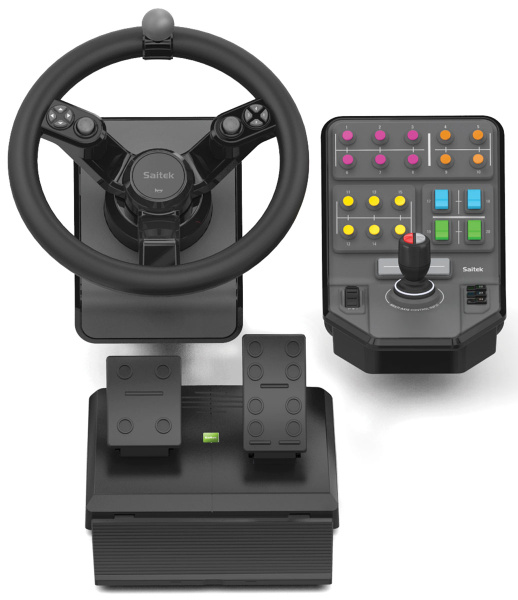 Характеристики Mad Catz Farming Simulator руль + педали + панель ...