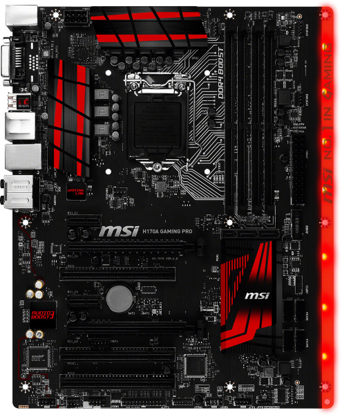 Материнская плата MSI H170A GAMING PRO купить по низкой цене с ...