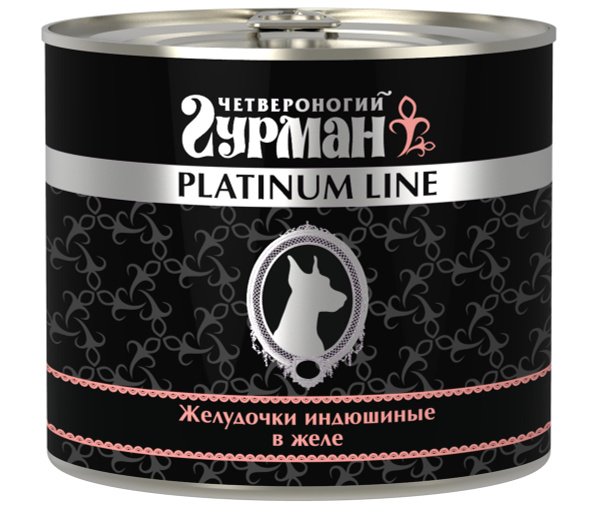 Консервы для собак Четвероногий гурман "Platinum Line", желудочки ...