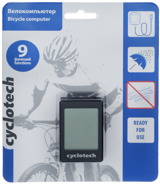 Велокомпьютер "Cyclotech", 9 функций - купить с доставкой по выгодным ...