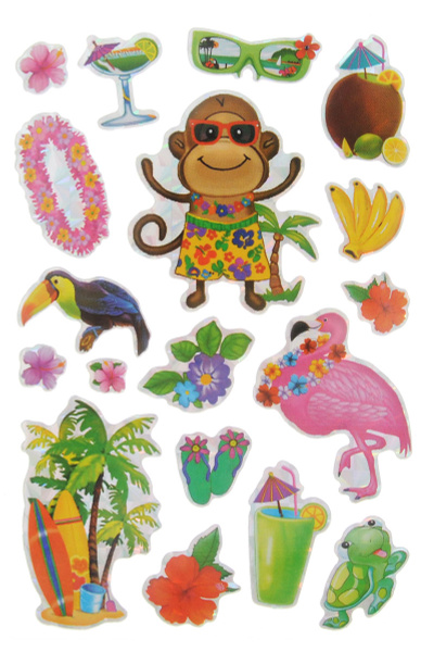 Herma Наклейки Обезьянка на празднике купить по выгодной цене в ...