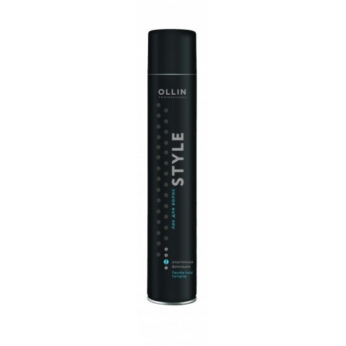 Ollin Professional Лак для волос эластичной фиксации Style Flexible ...